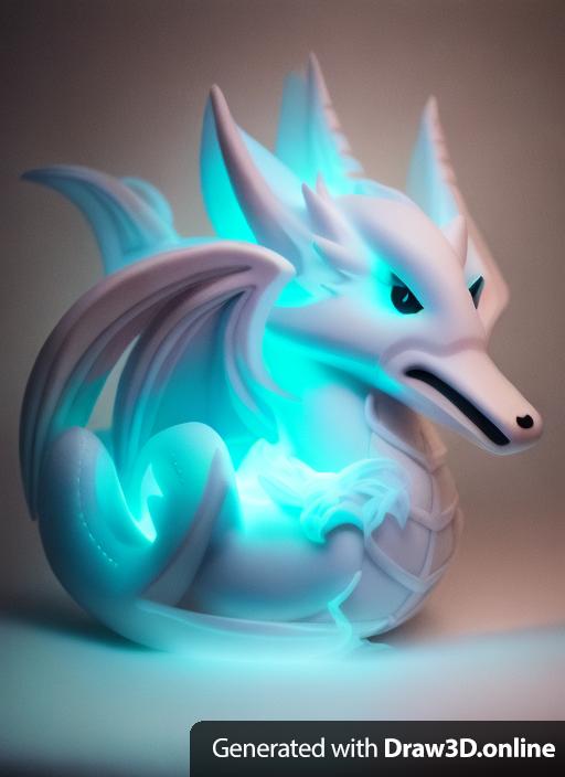 A dragon ghost duck
